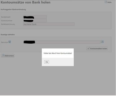 Fehler aktualisieren der Kontoumsätze.JPG