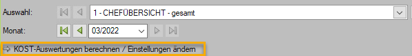 KOST-Auswertungen berechnen