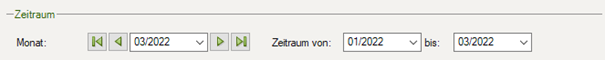 Zeitraum in Berechnungsfenster wählen
