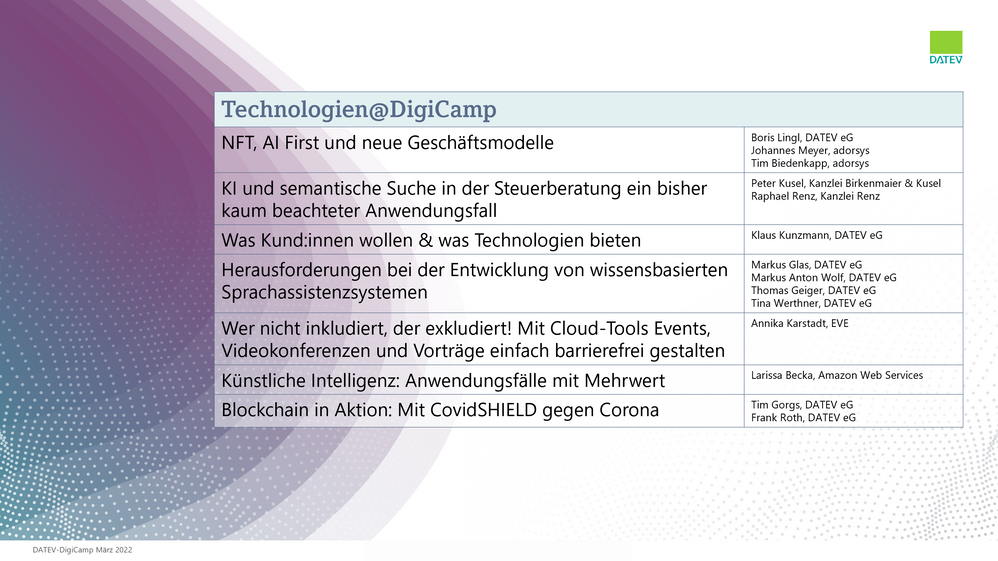 Technologien@DigiCamp