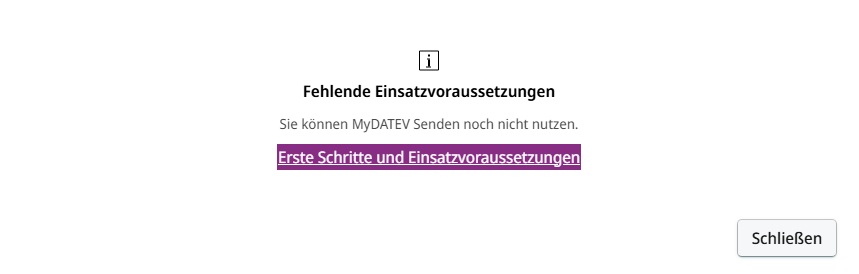 Senden von DMS an DUO