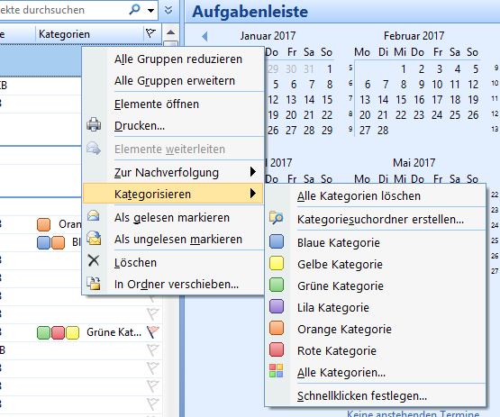 Gelöst: Outlook Kategorie umbenennen - DATEV-Community - 67182